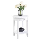 Table d'appoint à 1 tiroir avec étagère Baldwin American Heritage - Breighton Home