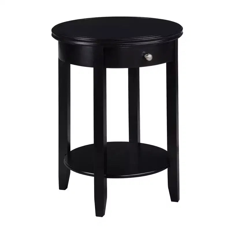 American Heritage Baldwin 1 Drawer End Table with Shelf - Breighton Home