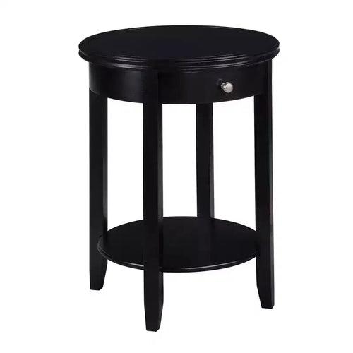 American Heritage Baldwin 1 Drawer End Table with Shelf - Breighton Home