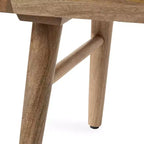 Table basse en bois Kate and Laurel Conan Capsule, 38x20x17, naturel