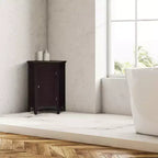 Teamson Home Glancy Freestanding Corner Floor Cabinet