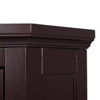 Teamson Home Glancy Armoire d'angle sur pied