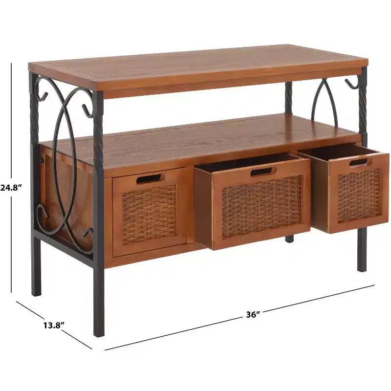 Console Joshua Media - AMH6532 - Safavieh Couture
