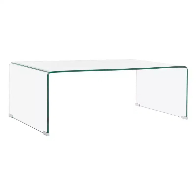 Table basse en verre Willowith - Transparente - Safavieh
