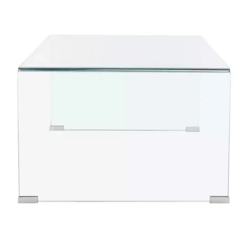 Table basse en verre Willowith - Transparente - Safavieh