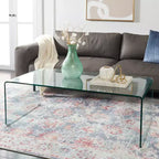 Table basse en verre Willowith - Transparente - Safavieh