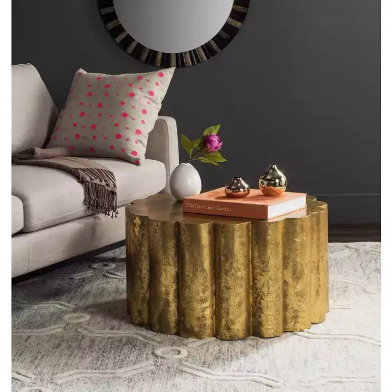 Table Basse Miriam – Dorée – Safavieh