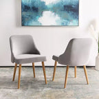 Chaise de salle à manger rembourrée Lulu (lot de 2) - DCH6200 - Safavieh