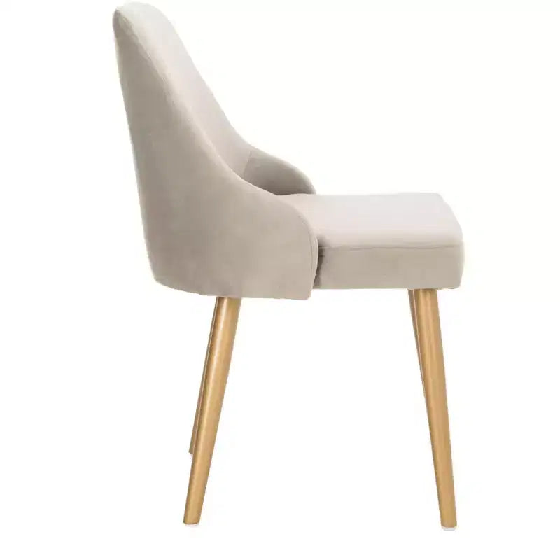Chaise de salle à manger rembourrée Lulu (lot de 2) - DCH6200 - Safavieh