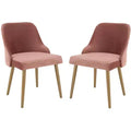 Lulu Upholstered Dining Chair (Set of 2) - DCH6200 - Safavieh