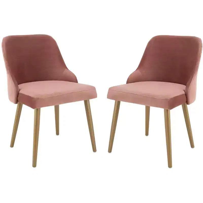 Lulu Upholstered Dining Chair (Set of 2) - DCH6200 - Safavieh