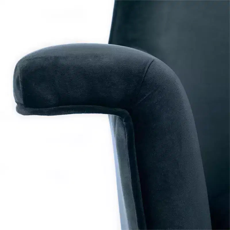 Fauteuil Aimee en velours - SFV4701 - Safavieh Couture