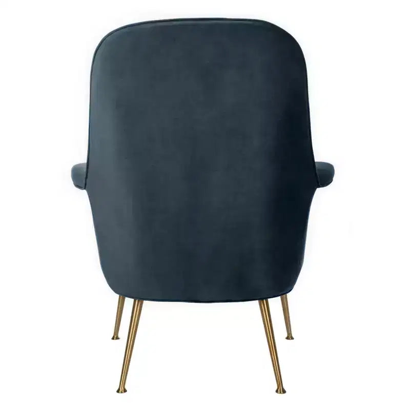 Fauteuil Aimee en velours - SFV4701 - Safavieh Couture