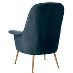 Fauteuil Aimee en velours - SFV4701 - Safavieh Couture