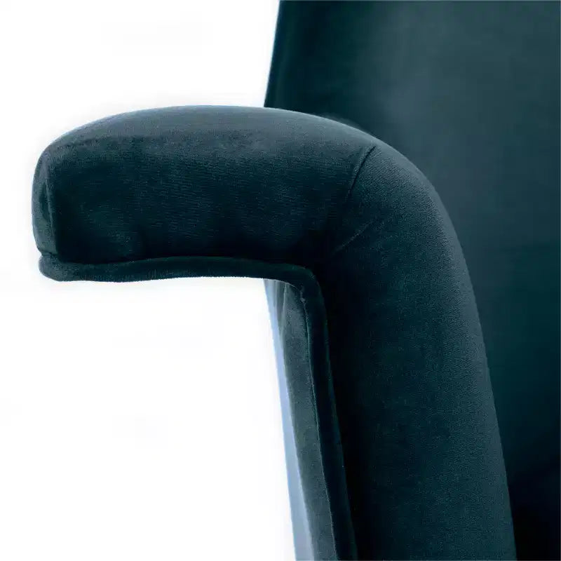Fauteuil Aimee en velours - SFV4701 - Safavieh Couture