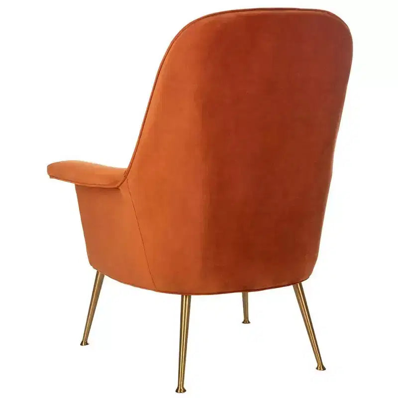 Fauteuil Aimee en velours - SFV4701 - Safavieh Couture