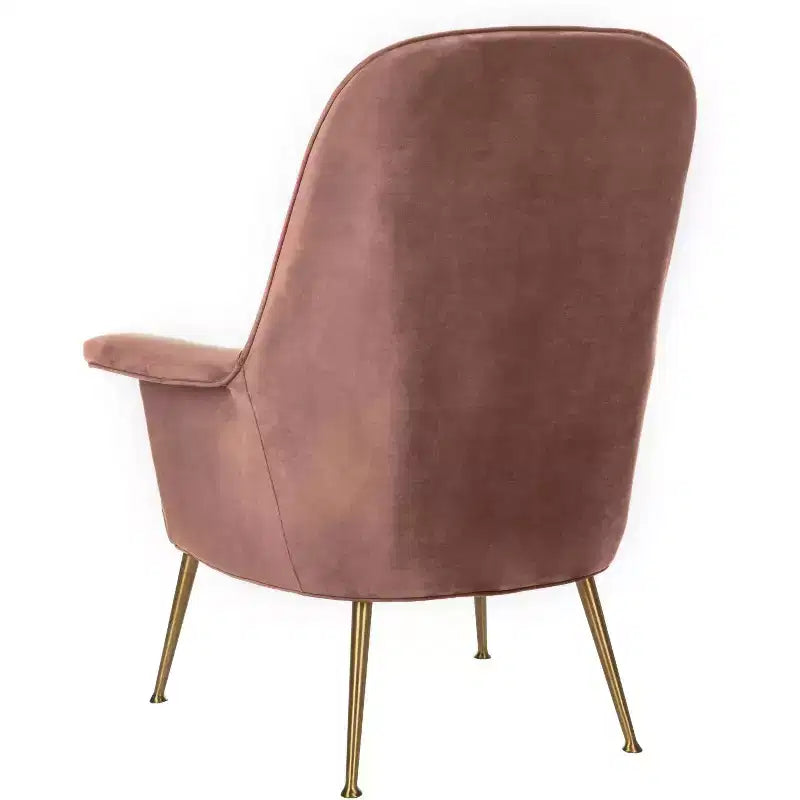 Fauteuil Aimee en velours - SFV4701 - Safavieh Couture