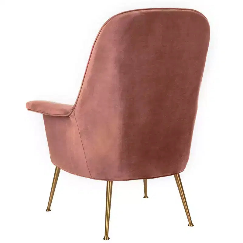 Fauteuil Aimee en velours - SFV4701 - Safavieh Couture