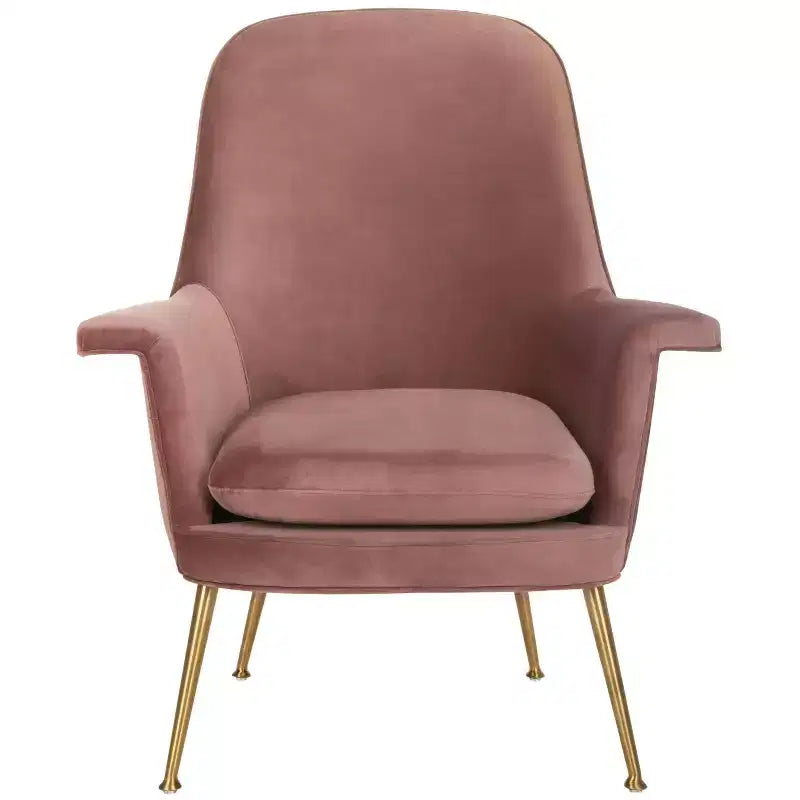 Aimee Velvet Arm Chair - SFV4701 - Safavieh Couture