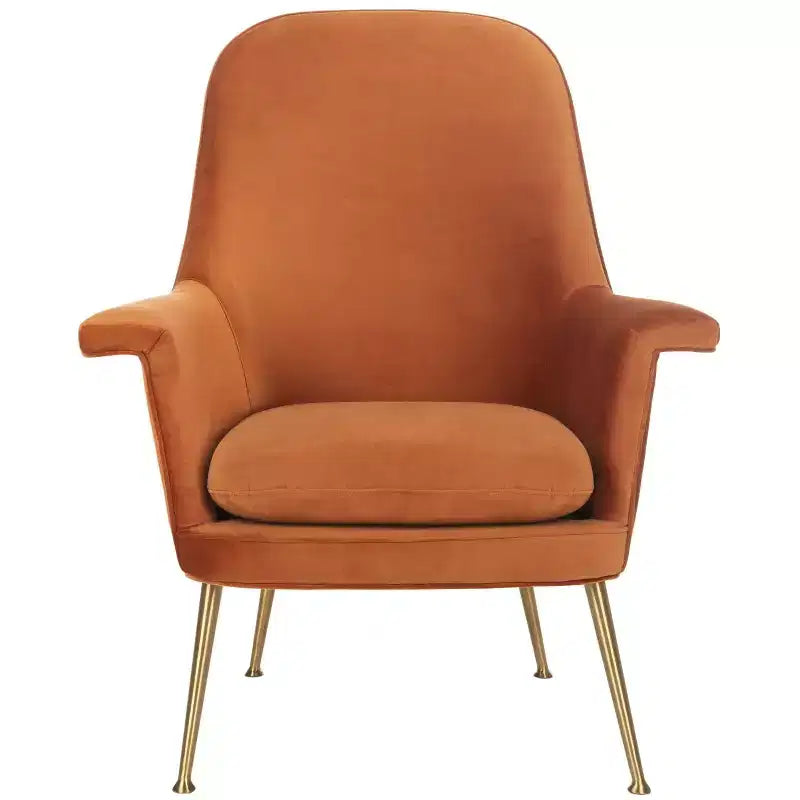 Fauteuil Aimee en velours - SFV4701 - Safavieh Couture
