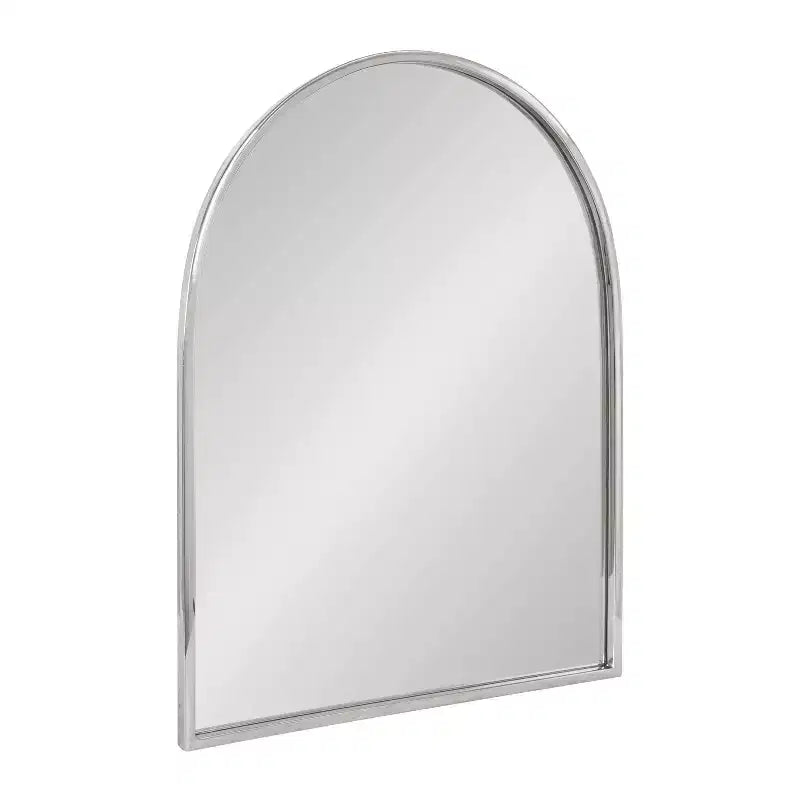 Kate and Laurel Rowla Arch Wall Mirror, 24x32, Silver