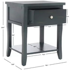 Table de chevet Coby avec tiroir de rangement - AMH6616 - Safavieh Couture