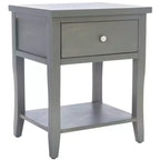 Table de chevet Coby avec tiroir de rangement - AMH6616 - Safavieh Couture