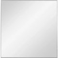Uttermost Alexo Brushed Silver 28 Square Wall Mirror