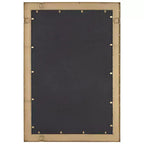 Miroir mural décoratif rectangulaire Uttermost, pour coiffeuse, style rustique, biseauté, cadre doré foncé poli noix de coco, 27 3/4 de large, pour salle de bain