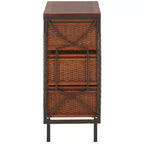 Meuble de rangement à 4 tiroirs Andrew - AMH6511 - Teck foncé - Safavieh Couture