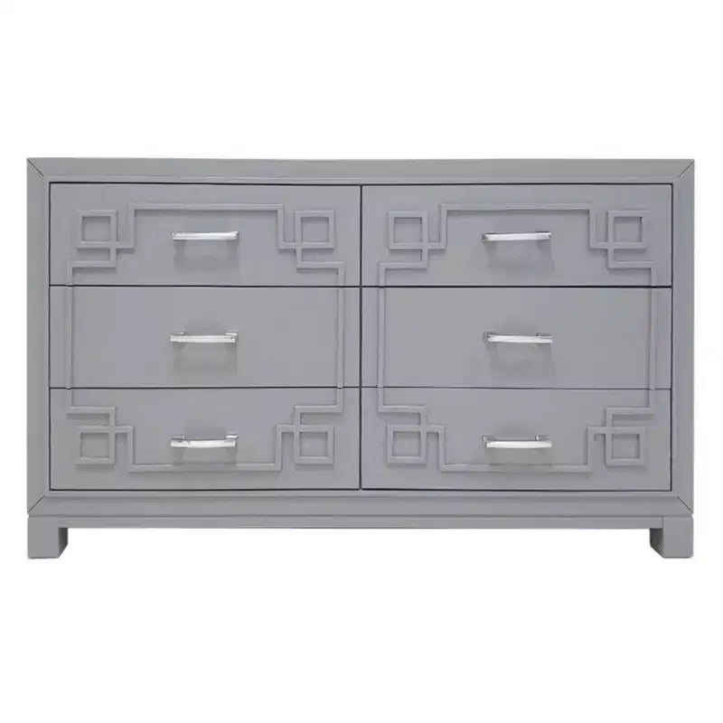 Raina 6 Drawer Modern Dresser - SFV2102 - Safavieh Couture