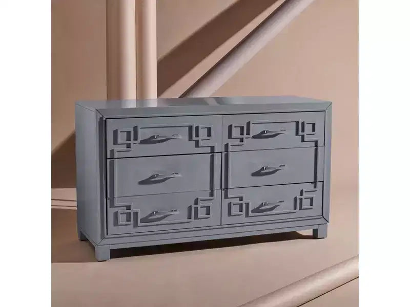 Commode moderne à 6 tiroirs Raina - SFV2102 - Safavieh Couture