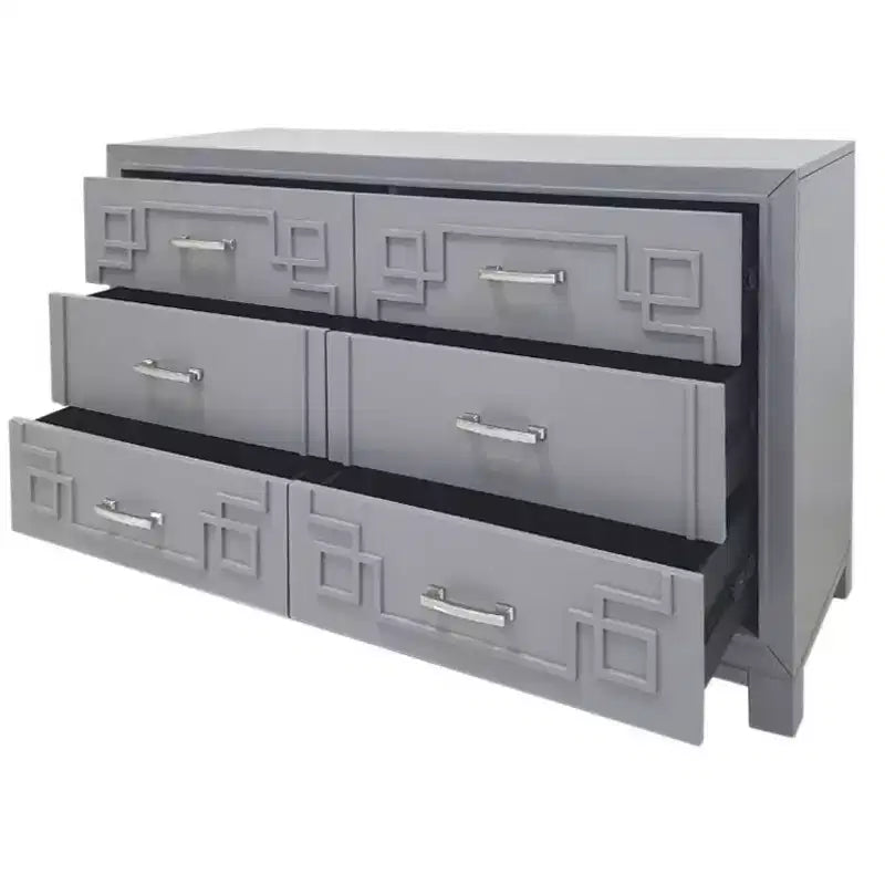 Commode moderne à 6 tiroirs Raina - SFV2102 - Safavieh Couture