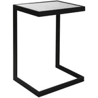 Uttermost Windell Cantilever Black Accent Table