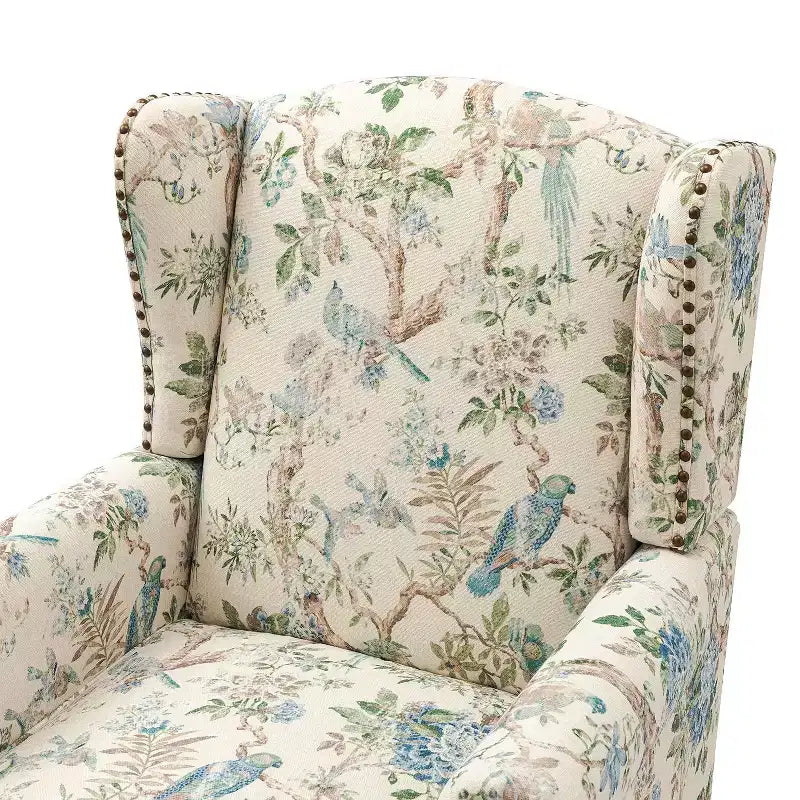 Fauteuil Theodor avec pieds fuseau pour salon et chambre à coucher, ensemble de 2 fauteuils club | ART OF LIVING DESIGNS