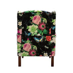 Fauteuil Theodor avec pieds fuseau pour salon et chambre à coucher, ensemble de 2 fauteuils club | ART OF LIVING DESIGNS