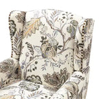 Fauteuil Theodor avec pieds fuseau pour salon et chambre à coucher, ensemble de 2 fauteuils club | ART OF LIVING DESIGNS