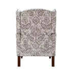 Fauteuil Theodor avec pieds fuseau pour salon et chambre à coucher, ensemble de 2 fauteuils club | ART OF LIVING DESIGNS