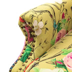 Fauteuil Theodor avec pieds fuseau pour salon et chambre à coucher, ensemble de 2 fauteuils club | ART OF LIVING DESIGNS