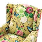 Fauteuil Theodor avec pieds fuseau pour salon et chambre à coucher, ensemble de 2 fauteuils club | ART OF LIVING DESIGNS