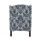 Fauteuil Theodor avec pieds fuseau pour salon et chambre à coucher, ensemble de 2 fauteuils club | ART OF LIVING DESIGNS