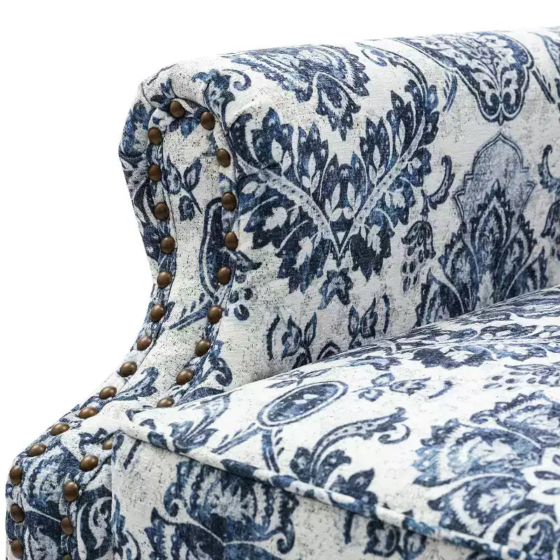 Fauteuil Theodor avec pieds fuseau pour salon et chambre à coucher, ensemble de 2 fauteuils club | ART OF LIVING DESIGNS