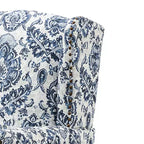 Fauteuil Theodor avec pieds fuseau pour salon et chambre à coucher, ensemble de 2 fauteuils club | ART OF LIVING DESIGNS