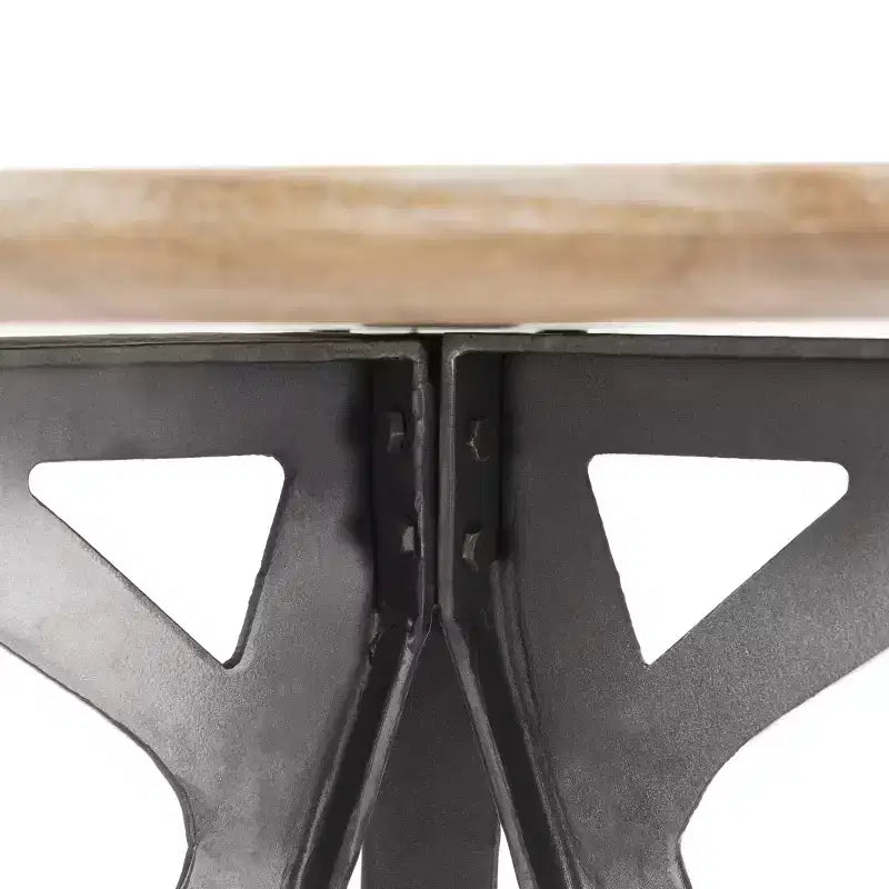 Table de bar Axel Tripod - DTB3700A - Gris lavé/Noir - Safavieh