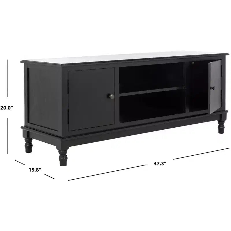 Meuble TV Ozark 2 portes 1 étagère - MED5700 - Safavieh