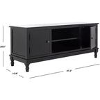 Meuble TV Ozark 2 portes 1 étagère - MED5700 - Safavieh