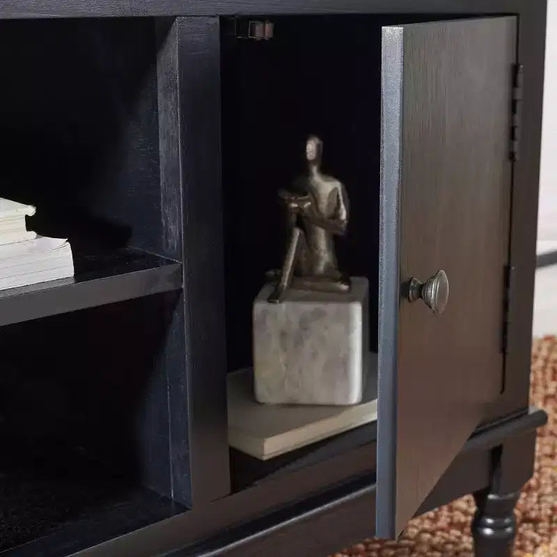 Meuble TV Ozark 2 portes 1 étagère - MED5700 - Safavieh