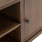 Meuble TV Ozark 2 portes 1 étagère - MED5700 - Safavieh