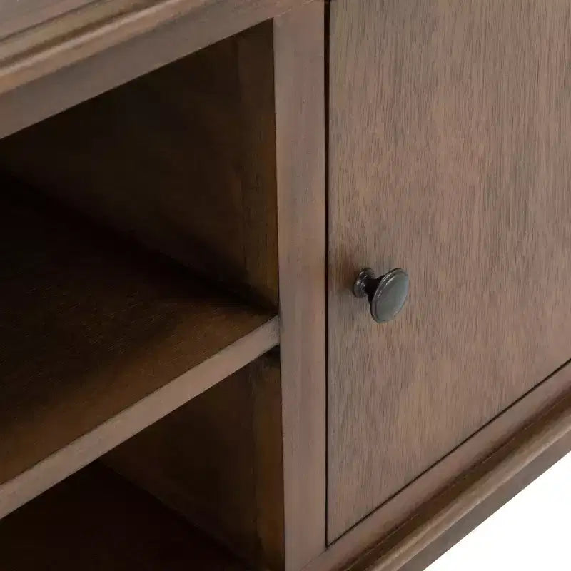Meuble TV Ozark 2 portes 1 étagère - MED5700 - Safavieh