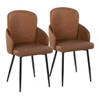 Lot de 2 chaises de salle à manger Dahlia - LumiSource